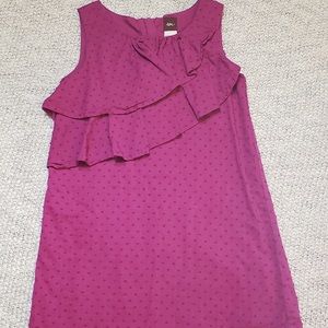 Tea Collection Swiss Dot Ruffle Dress size 4